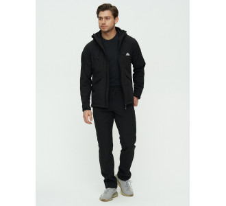 Комплект верхней одежды  черного цвета 02105Ch