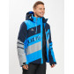 Горнолыжная куртка мужская синего цвета 77022S