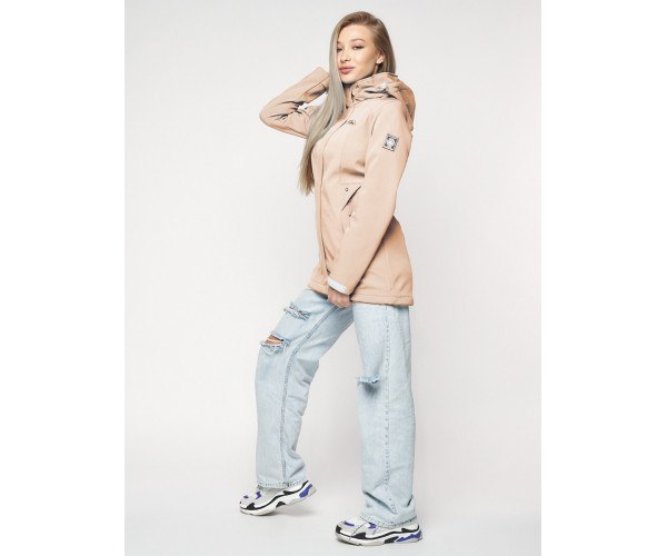 Ветровка женская  розового цвета 20371R