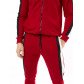 Спортивный костюм трикотажный красного цвета 9157Kr