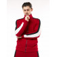 Спортивный костюм трикотажный красного цвета 9157Kr
