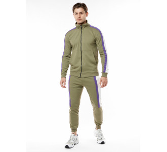 Спортивный костюм трикотажный хаки цвета 9157Kh