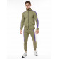 Спортивный костюм трикотажный хаки цвета 9157Kh