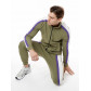 Спортивный костюм трикотажный хаки цвета 9157Kh