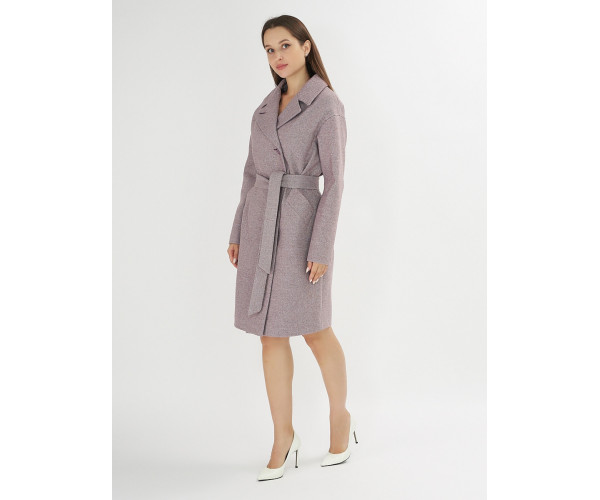 Пальто демисезонное фиолетового цвета 4263F