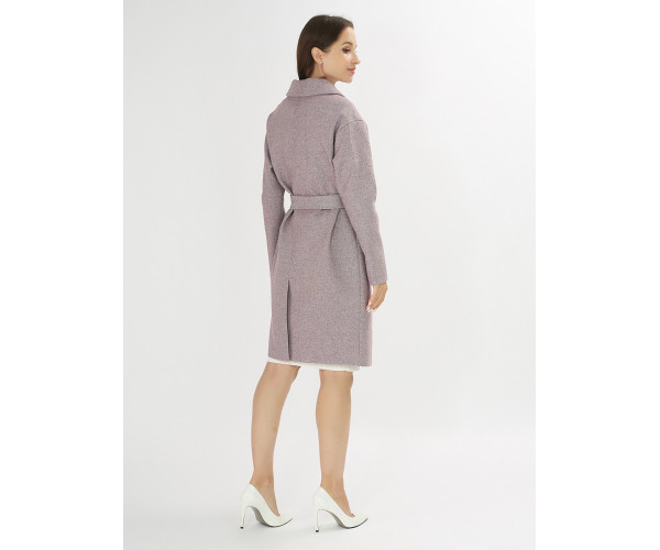 Пальто демисезонное фиолетового цвета 4263F