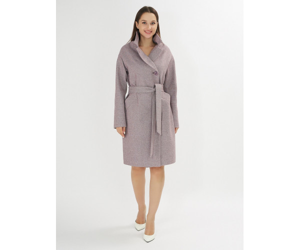 Пальто демисезонное фиолетового цвета 4263F