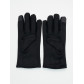 Классические перчатки зимние мужские черного цвета 603Ch