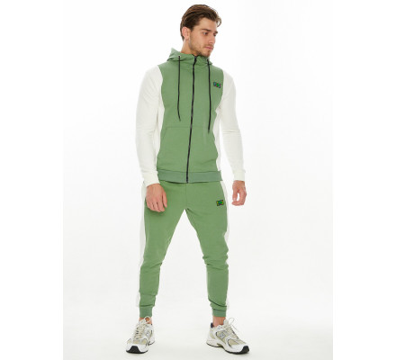 Спортивный костюм трикотажный салатового цвета 9154Sl