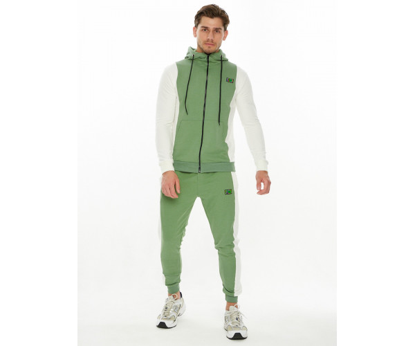 Спортивный костюм трикотажный салатового цвета 9154Sl