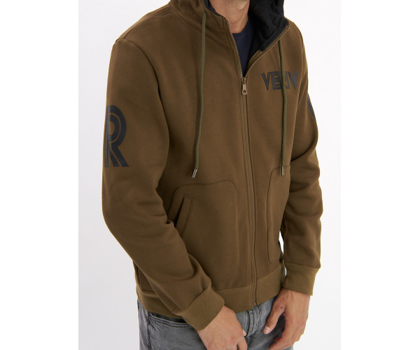 Толстовка мужская цвета хаки 3003Kh