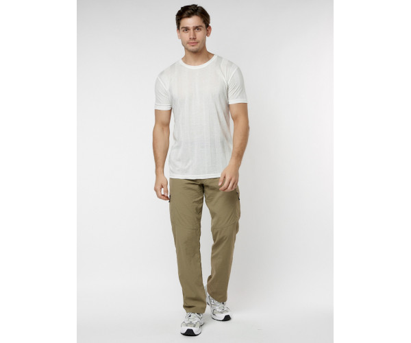 Однотонная футболка белого цвета 221411Bl