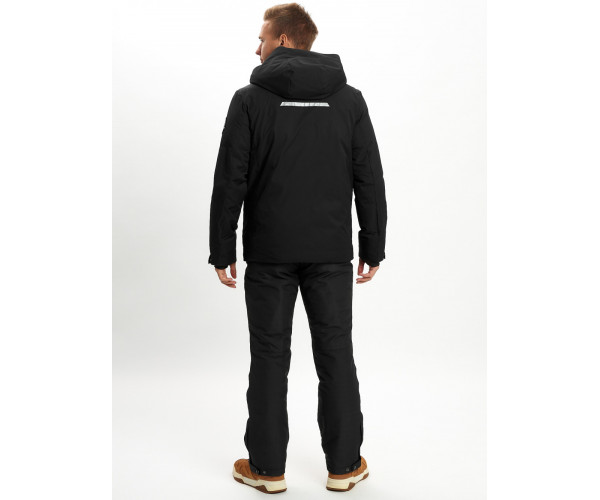 Горнолыжный костюм мужской  черного цвета 02088Ch