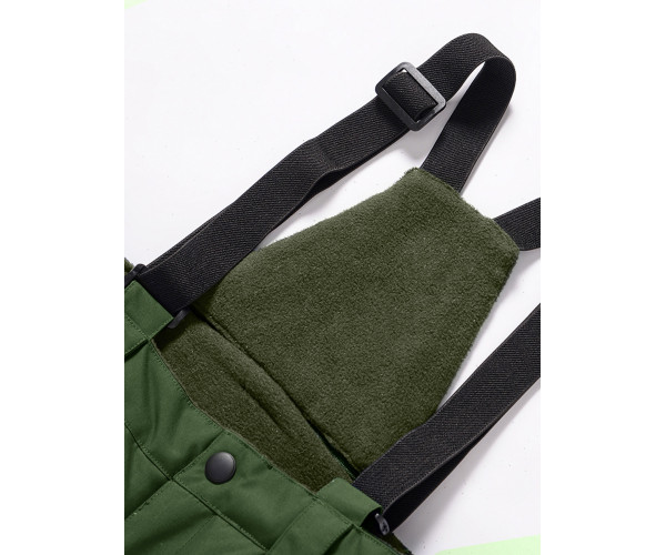 Горнолыжный костюм Valianly детский хаки цвета 9013Kh