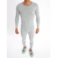Термобелье мужское светло-серого цвета 2201SS