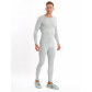 Термобелье мужское светло-серого цвета 2201SS
