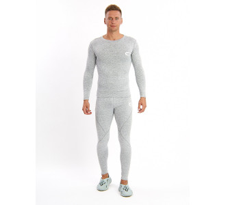 Термобелье мужское светло-серого цвета 2201SS