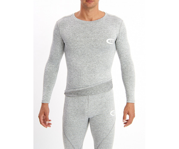 Термобелье мужское светло-серого цвета 2201SS