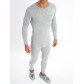 Термобелье мужское светло-серого цвета 2201SS