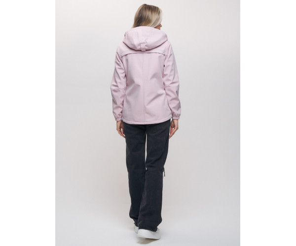 Ветровка  женская розового цвета 20014R