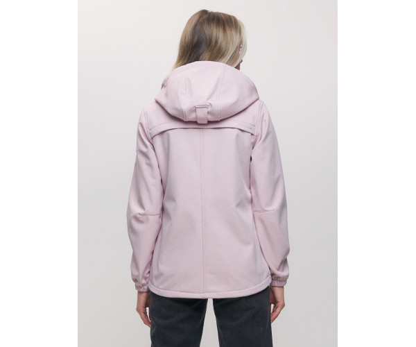 Ветровка  женская розового цвета 20014R