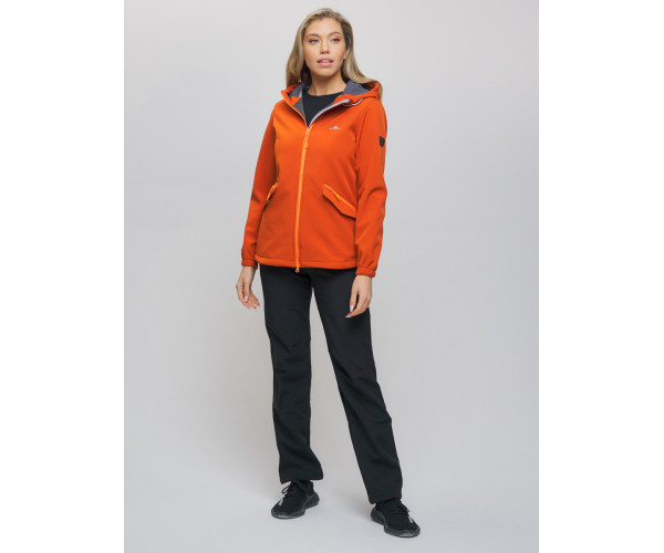 Костюм женский softshell светло-серого цвета 020014O