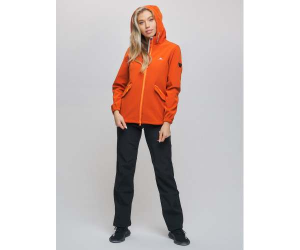 Костюм женский softshell светло-серого цвета 020014O