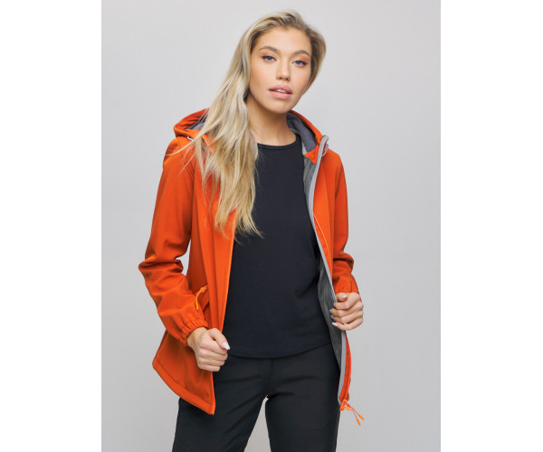 Костюм женский softshell светло-серого цвета 020014O