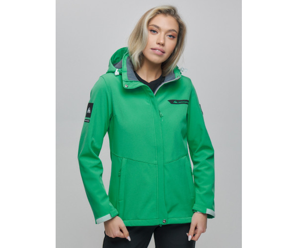 Костюм  женский зеленого цвета 02034Z