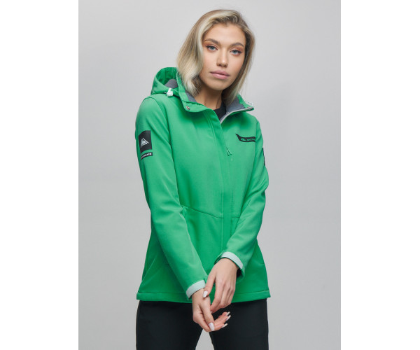 Костюм  женский зеленого цвета 02034Z