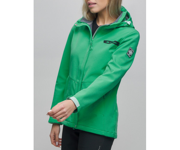 Костюм  женский зеленого цвета 02034Z