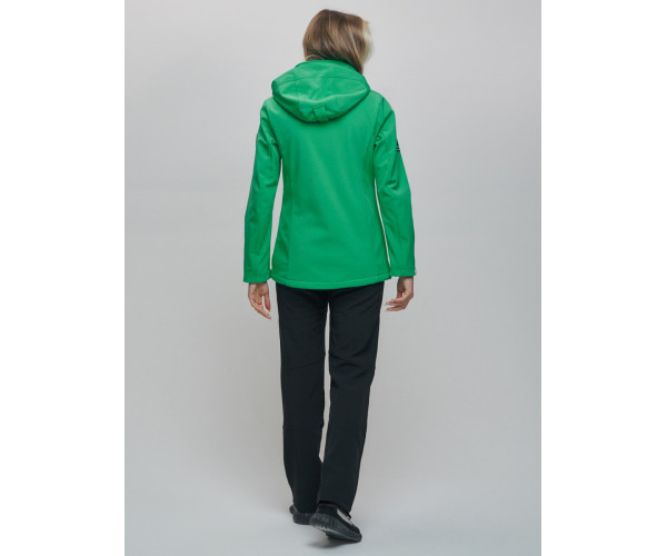 Костюм  женский зеленого цвета 02034Z