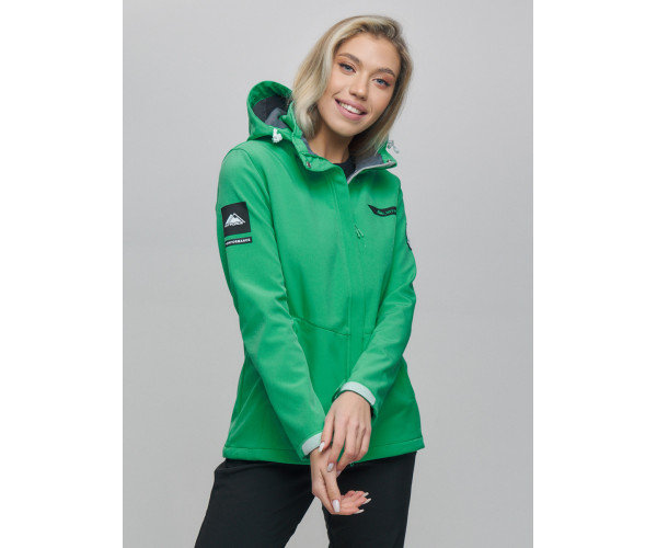 Костюм  женский зеленого цвета 02034Z