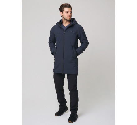 Спортивный костюм мужской  темно-серого цвета 02020TC