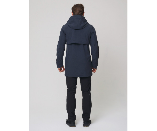 Спортивный костюм мужской  темно-серого цвета 02020TC