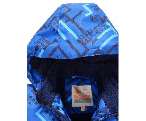 Горнолыжный костюм Valianly детский синего цвета 9013S