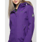 Ветровка женская  темно-фиолетового цвета 20371TF
