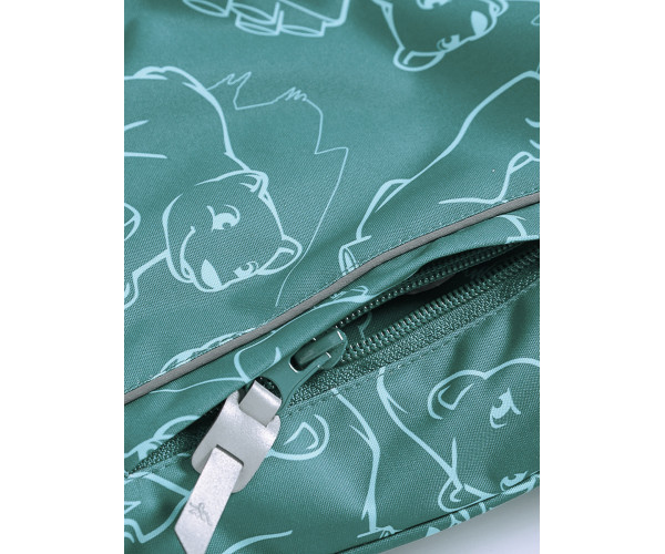 Горнолыжный костюм Valianly детский зеленого цвета 9011Z