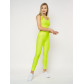 Костюм для фитнеса салатового цвета 22098Sl