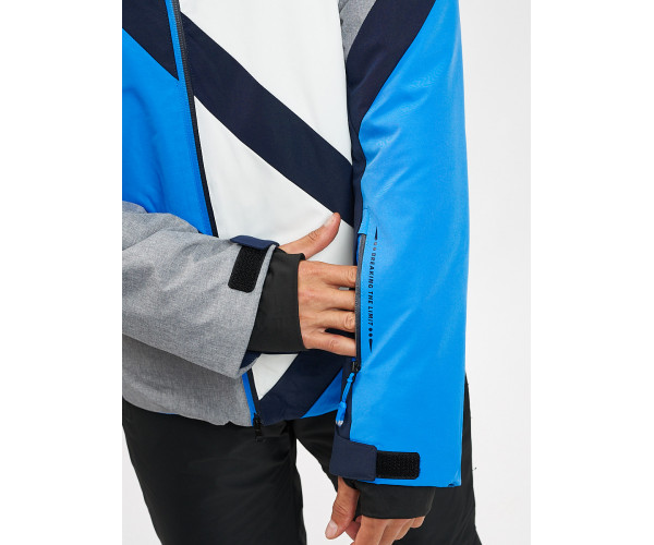 Горнолыжный костюм мужской синего цвета 077015S