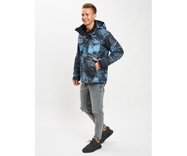 Куртка демисезонная 3 в 1синего цвета 12004S