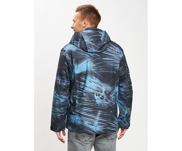 Куртка демисезонная 3 в 1синего цвета 12004S