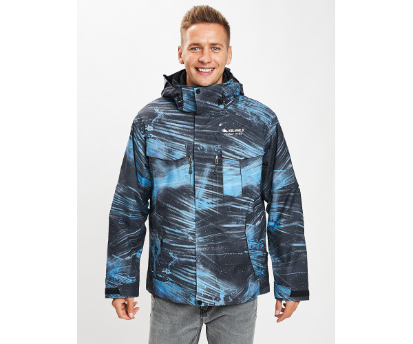 Куртка демисезонная 3 в 1синего цвета 12004S