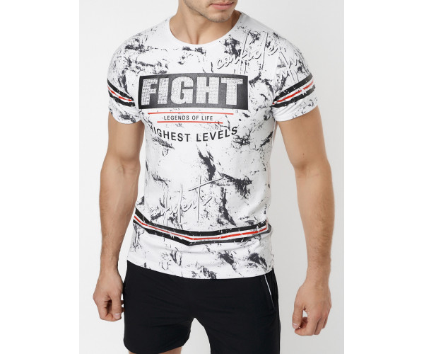 Подростковая футболка белого цвета 220144Bl