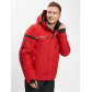 Горнолыжная куртка мужская красного цвета 77014Kr