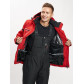 Горнолыжная куртка мужская красного цвета 77014Kr