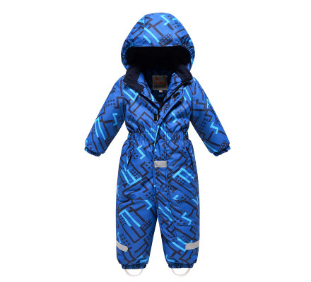Комбинезон Valianly детский синего цвета 9025S