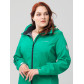 Ветровка  большого размера зеленого цвета 2003Z