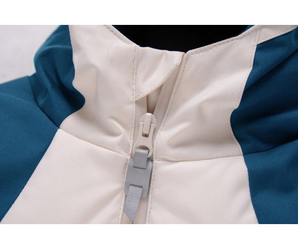 Горнолыжный костюм детский Valianly зеленого цвета 9001Z