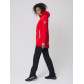 Костюм женский  красного цвета 02029Kr